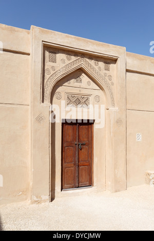 Historic Riffa fort in the Kingdom of Bahrain, Middle East Stock Photo