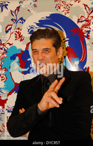 Greek-French actor GEORGES CORRAFACE attends the opening of 15th French Film Festival in Athens. Stock Photo