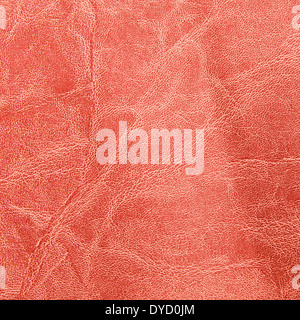 Red worn leather texture background Stock Photo