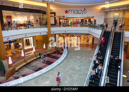 Orlando Florida,The Mall at Millenia,shopping shopper shoppers shop shops  market markets marketplace buying selling,retail store stores business  busin Stock Photo - Alamy