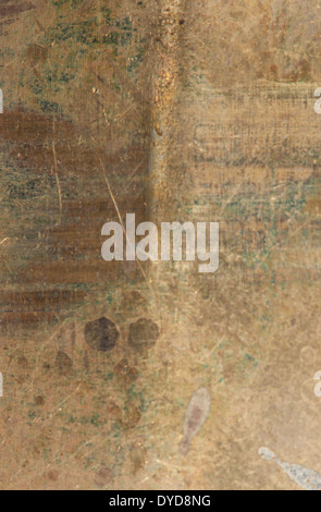 Stained metal grunge backround texture Stock Photo