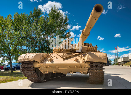M1 Abrams main battle tank, The Military Museums in Calgary, Alberta, Canada Stock Photo