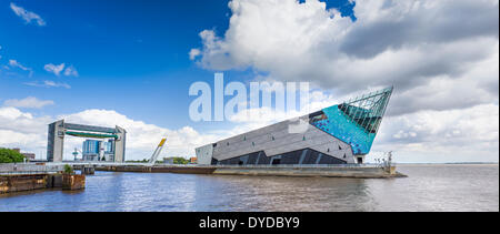 The Deep in Hull is one of the most spectacular aquariums in the world and is home to 3500 fish. Stock Photo