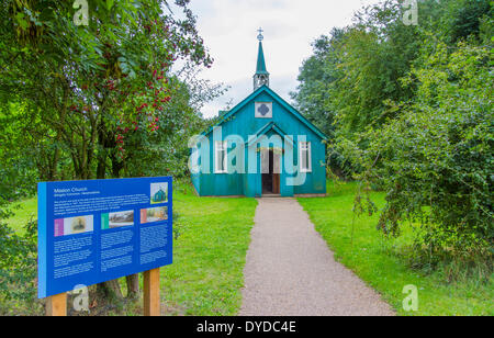 Mission Church at Avoncroft Museum of Buildings. Stock Photo