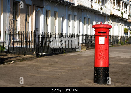 A Royal Mail post box. Stock Photo