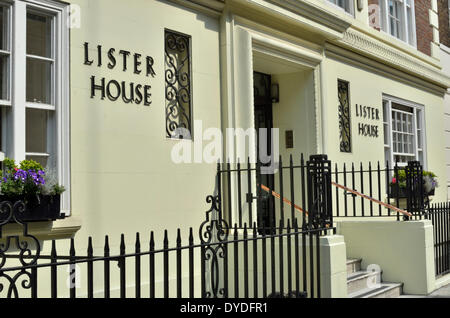 Lister House private dental clinic in Wimpole Street. Stock Photo