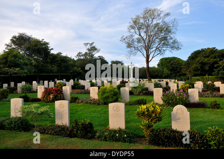 Trincomalee War Cemetery, Sri Lanka Stock Photo