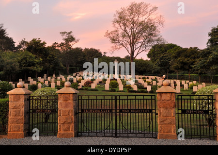 Trincomalee War Cemetery, Sri Lanka Stock Photo