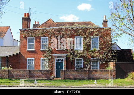 Georgian building in the High Street at Ripley Surrey England UK Stock Photo