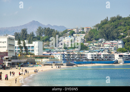 Hong Kong Cheung Chau Island beach Stock Photo