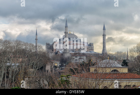 Hagia Sophia in Istanbul, Turkey Stock Photo