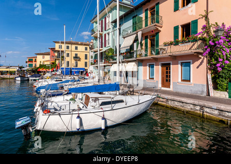 Castelletto di Brenzone, Lake Garda, Veneto, Italy Stock Photo