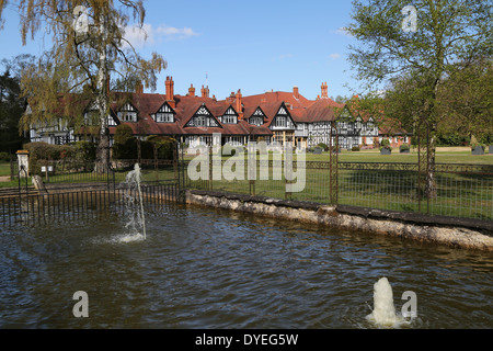 Petwood Hotel in Woodhall Spa Lincolnshire village UK England house and gardens Stock Photo