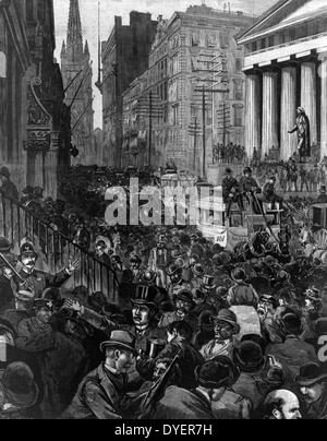 Panic of 1884 Stock Photo - Alamy