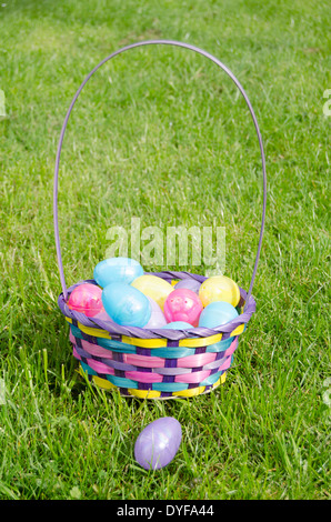 Easter Egg Hunt Stock Photo