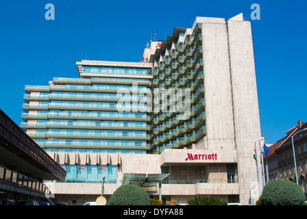 Marriott hotel, Belvaros, central Budapest, Hungary, Europe Stock Photo