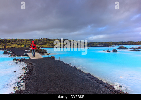 Blue lagoon Stock Photo