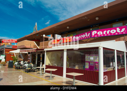 Yumbo Centrum, shopping and entertainment centre, Playa del Ingles, Gran Canaria island, the Canary Islands, Spain, Europe Stock Photo