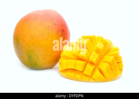 mango fruit isolated on white background Stock Photo