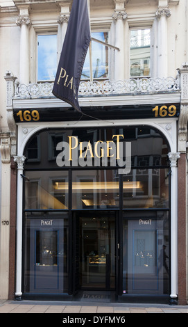 Piaget Jewellers and watches Old Bond Street London UK Stock