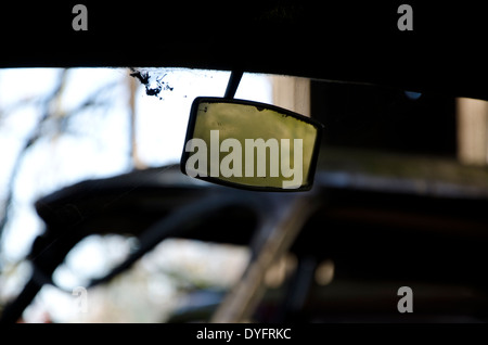 Abandoned car Stock Photo