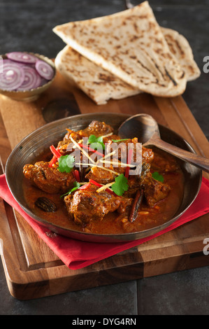 Rogan Josh Kashmiri lamb curry India Food Stock Photo