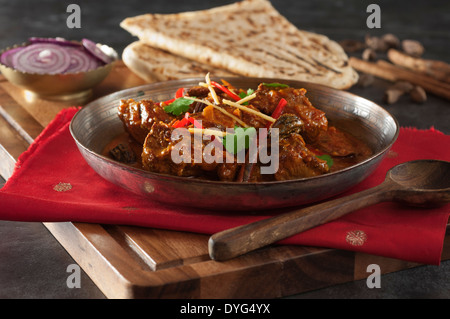 Rogan Josh Kashmiri lamb curry India Food Stock Photo