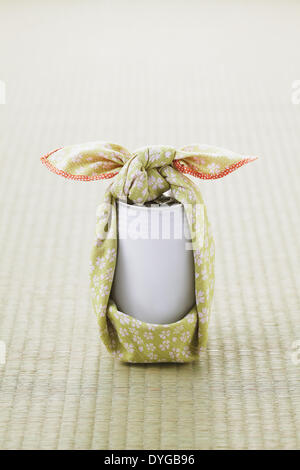 Japanese style wrapping cloth Stock Photo