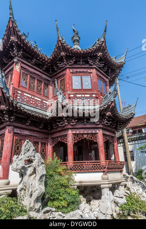 Jade Garden Old Town Shanghai YuYuan Garden Bazaar Stock Photo