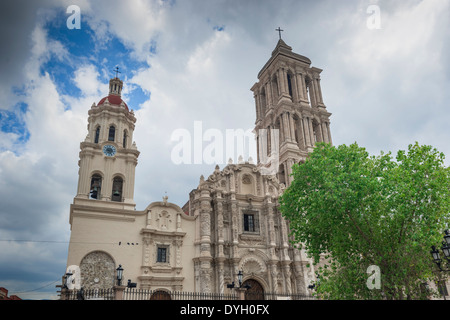 Cathedral de Santiago in Saltillo Mexico Stock Photo