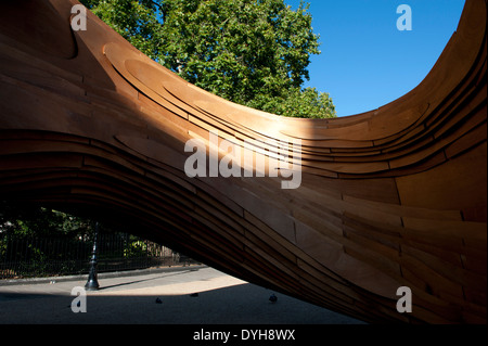 Exhibition piece by Architectural Association, School of Architecture, Bedford Square London, UK. Stock Photo