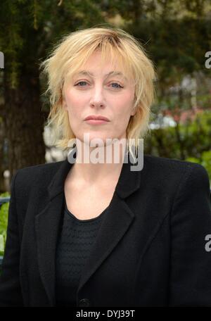 New York, NY, USA. 18th Apr, 2014. Valeria Bruni Tedeschi at arrivals for HUMAN CAPITAL Premiere at 2014 Tribeca Film Festival, The School of Visual Arts (SVA) Theatre, New York, NY April 18, 2014. Credit:  Derek Storm/Everett Collection/Alamy Live News Stock Photo