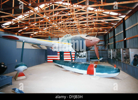 The Kawanishi N1K1 Kyofu 'Rex' was a Japanese fighter aircraft