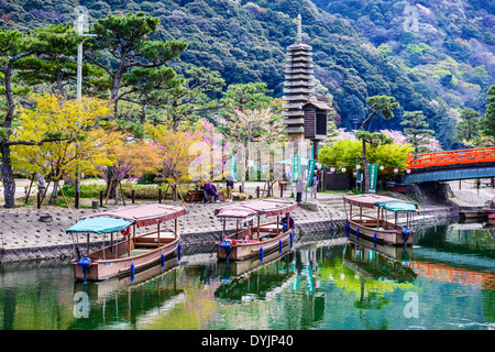 Uji River, Kyoto, Japan Stock Photo