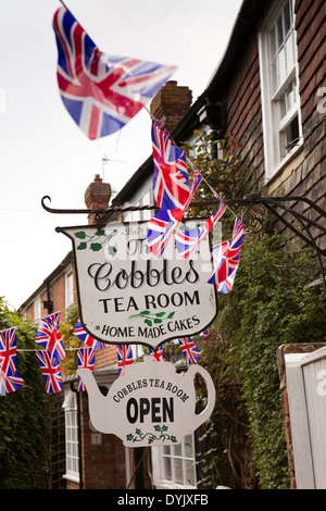 The Cobbles Tea Room built in 1826 in Rye Stock Photo - Alamy