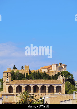 View of Arta on Mallorca, Balearic Islands, Spain Stock Photo