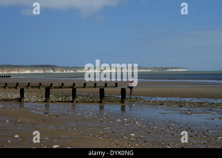 Bridlington Beach. Stock Photo