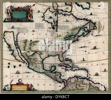 North america map 1500s hi-res stock photography and images - Alamy