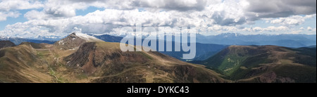 Meran, Italy: South Tyrol walking into the landscape of Alps Sarentine Stock Photo