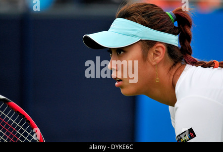 Hao-Ching Chan (Taipei) at Eastbourne, 2013 Stock Photo