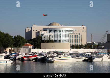 Ministry of Foreign Affairs building in Abu Dhabi, United Arab Emirates Stock Photo