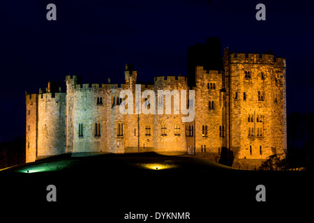 Alnwick Castle Stock Photo