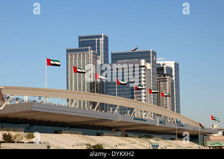 National Exhibition Centre in Abu Dhabi, United Arab Emirates Stock Photo