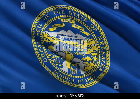 Flag of Nebraska Stock Photo