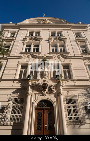 Building of the 'Knightly Order of Knights of the Cross with the Red Star', Vienna, Vienna State, Austria Stock Photo