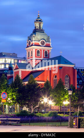 St. Jacob's Church, St. Jacobs kyrka, Norrmalm, Stockholm, Stockholm County, Sweden Stock Photo