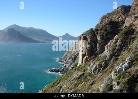 Coastline, Hout Bay, Cape Peninsula, Western Cape, South Africa Stock Photo