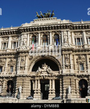 Corte di Cassazione (Supreme Court of Cassation / Palace of Justice), Rome, Italy Stock Photo