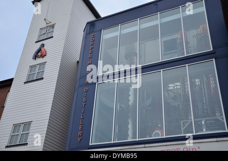 The Adnams Brewery and whisky distillery in Southwold, Suffolk Stock Photo