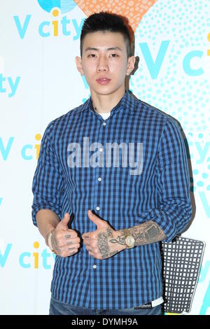 Hong Kong, China. 19th Apr, 2014. South Korean Singer Jay Park meets fans in Hong Kong, China on Saturday April 19, 2014. © TopPhoto/Alamy Live News Stock Photo